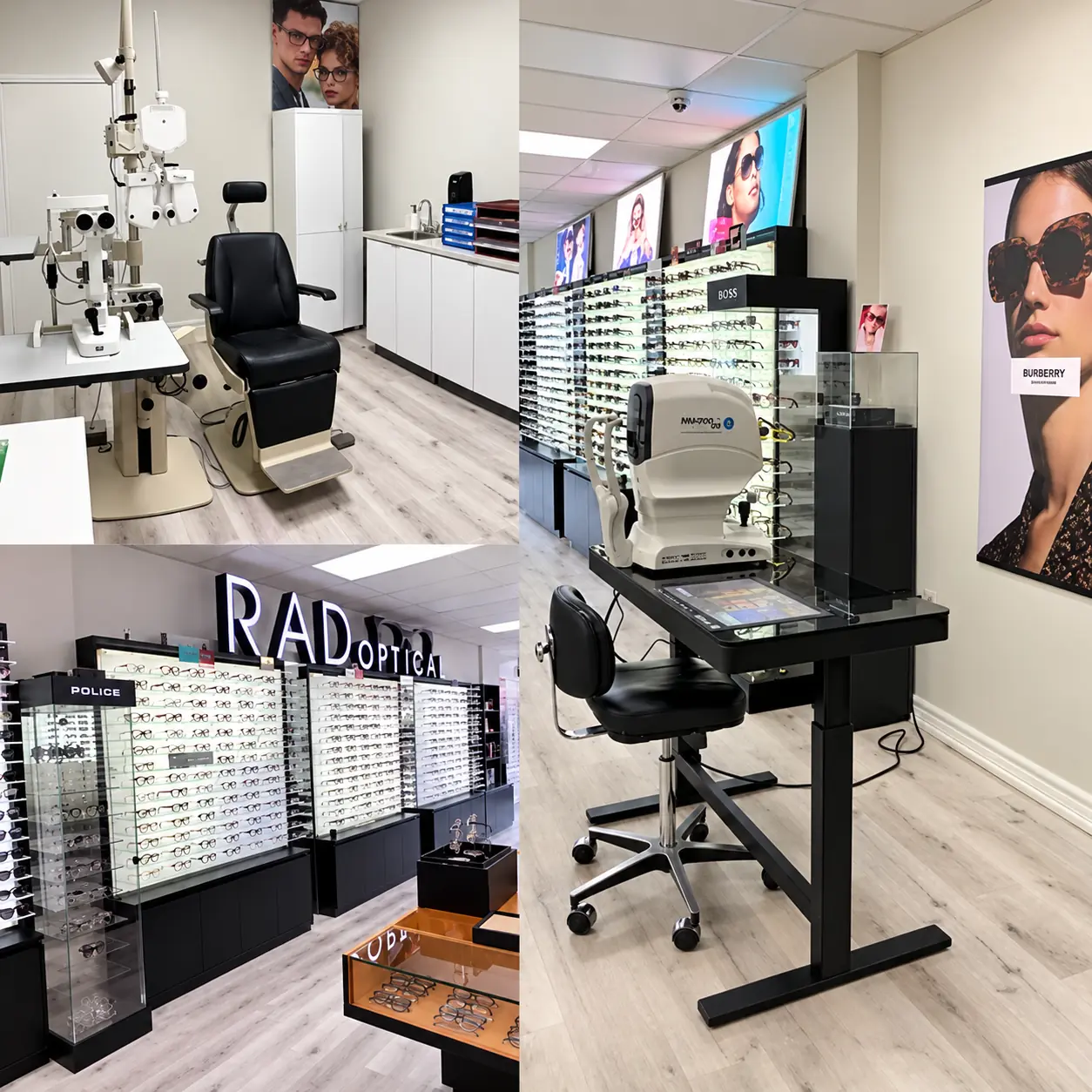 RAD Optical staff in the Richmond Hill store