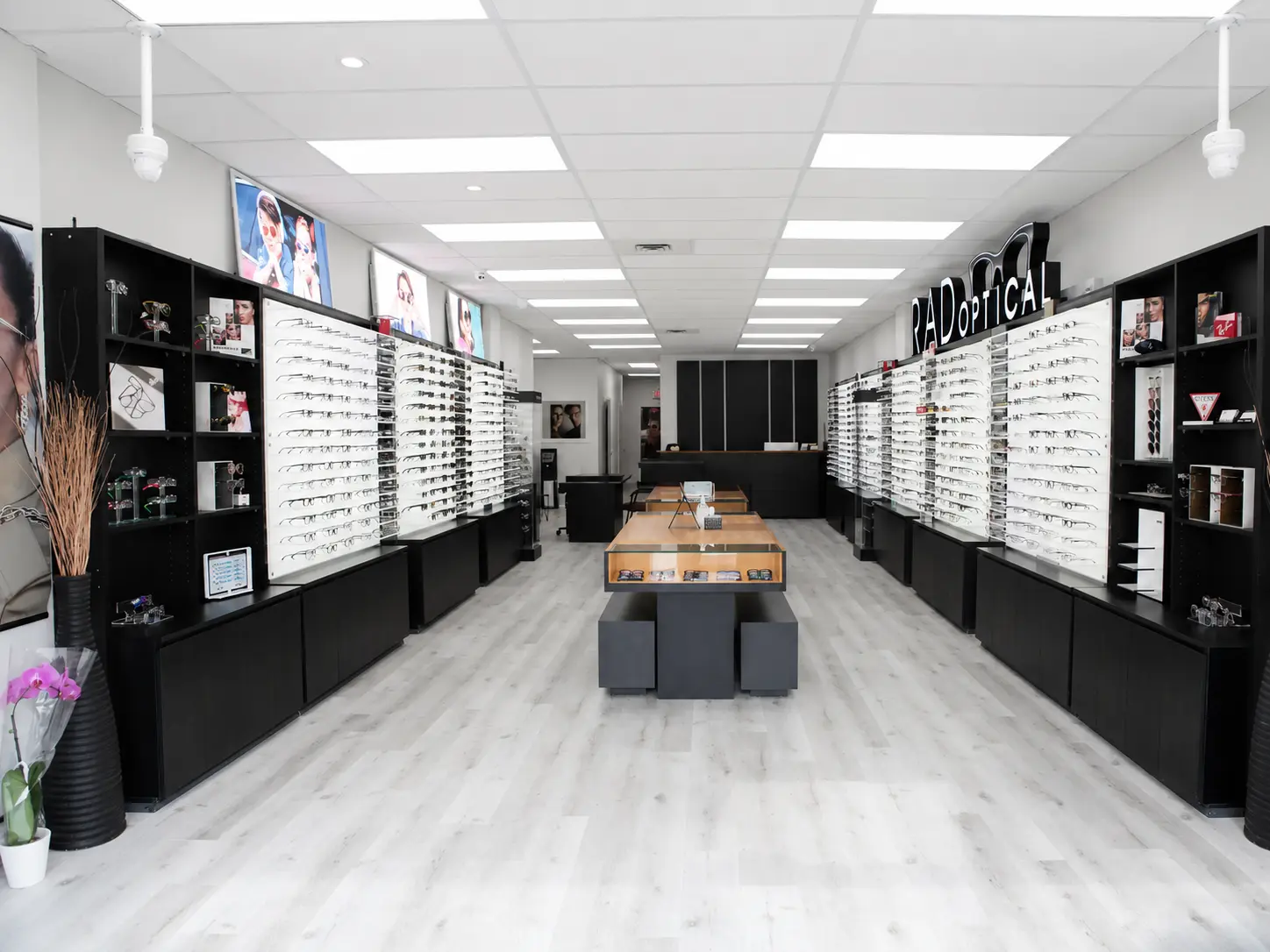 Interior of RAD Optical in Richmond Hill